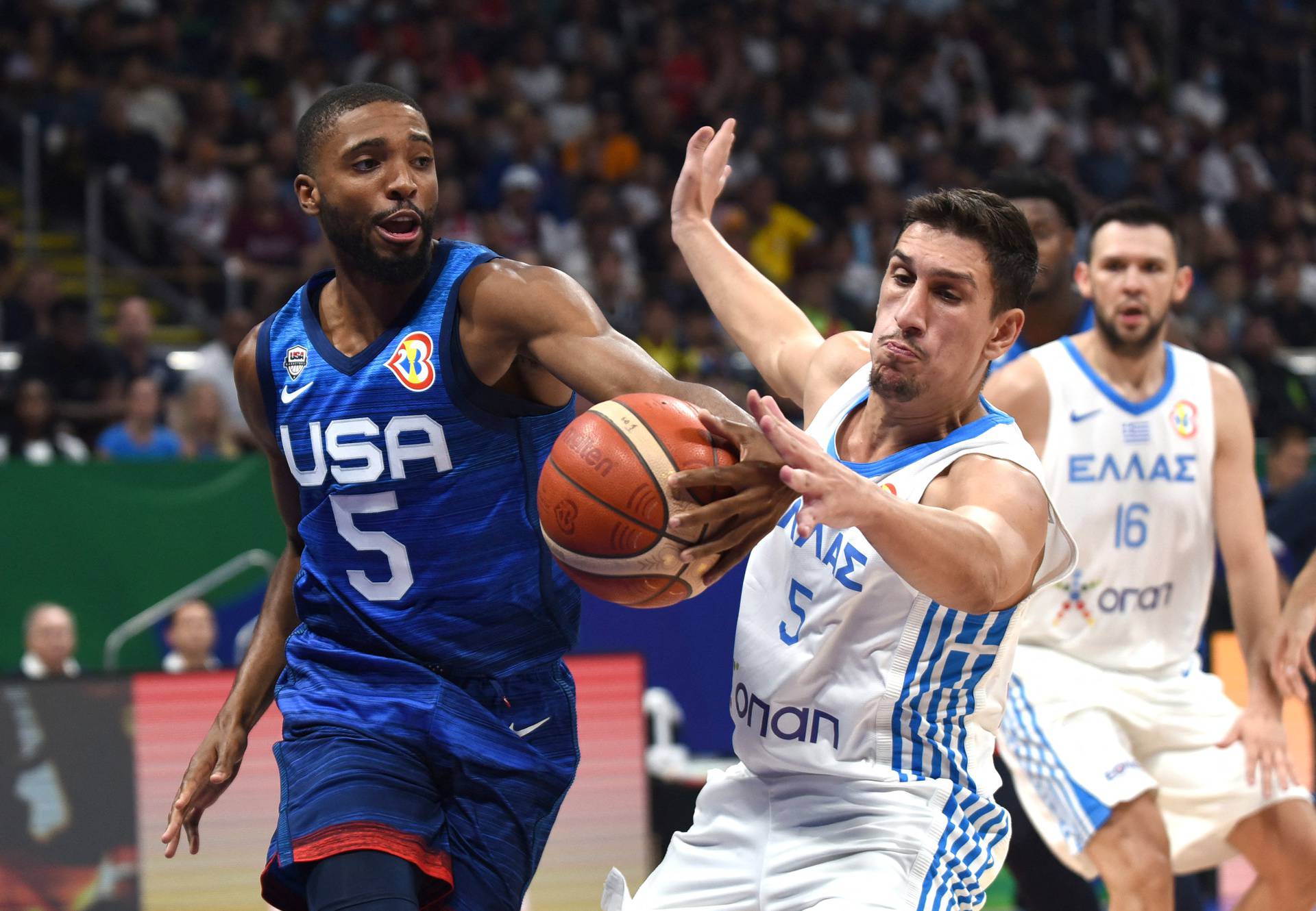 FIBA World Cup 2023 - First Round - Group C - Greece v United States of America