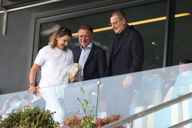 Rijeka: Svečana loža tijekom finalne utakmice SuperSport Hrvatskog nogometnog kupa