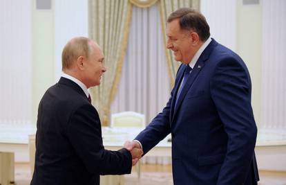 Sve za kampanju: Dodik se sastao s Putinom u Moskvi