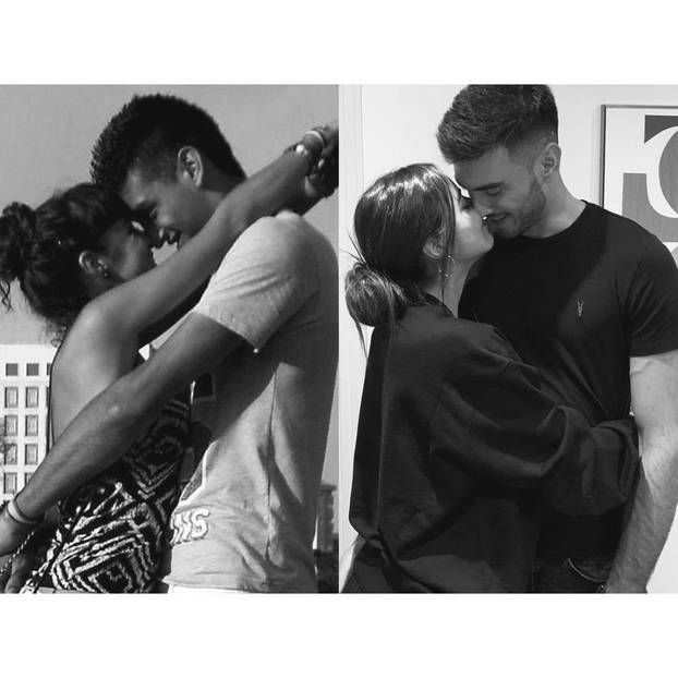 FOTO Livakoviću zatvorio put do gola, ona mu je velika podrška