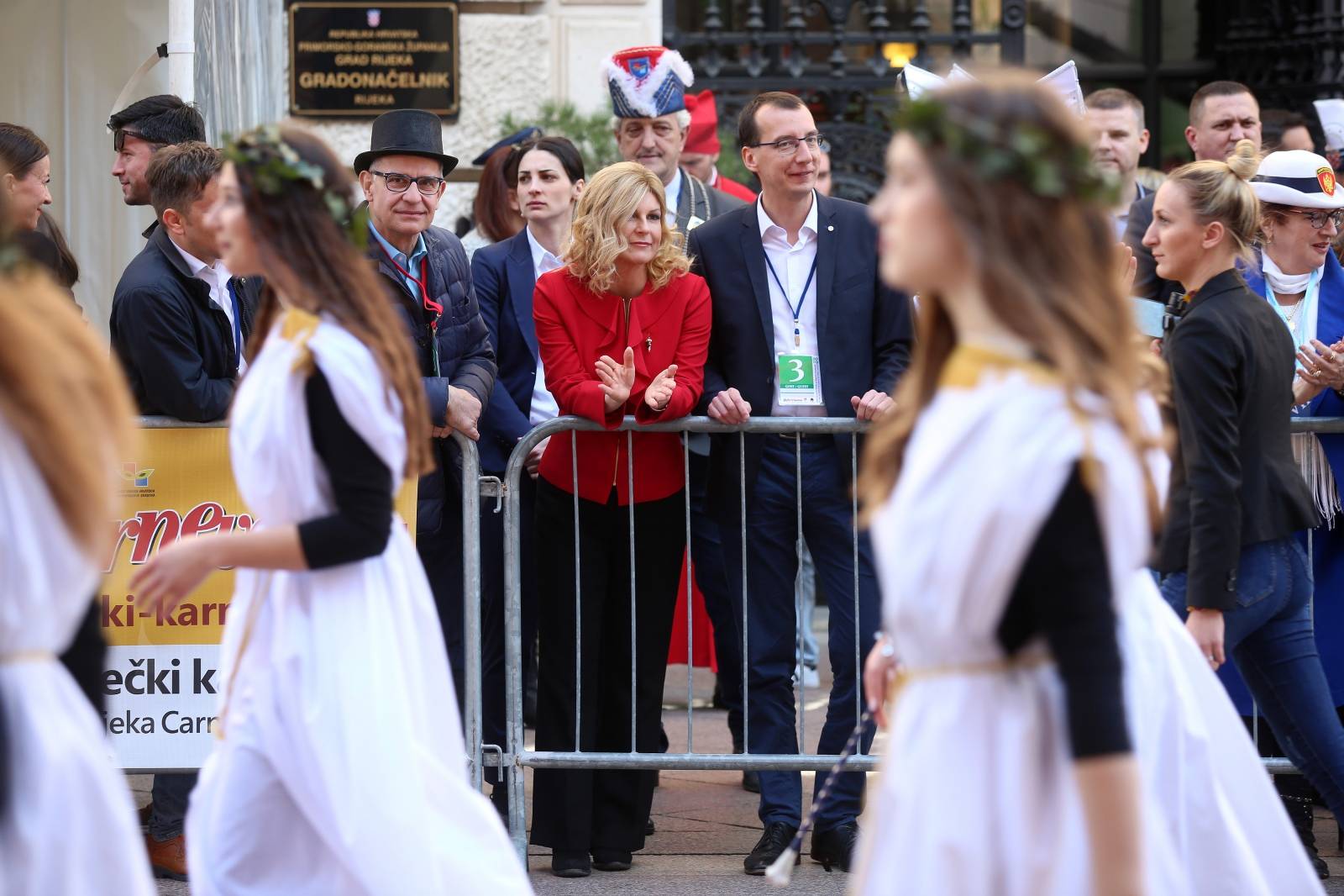 Predsjednica posjetila RijeÄki karneval