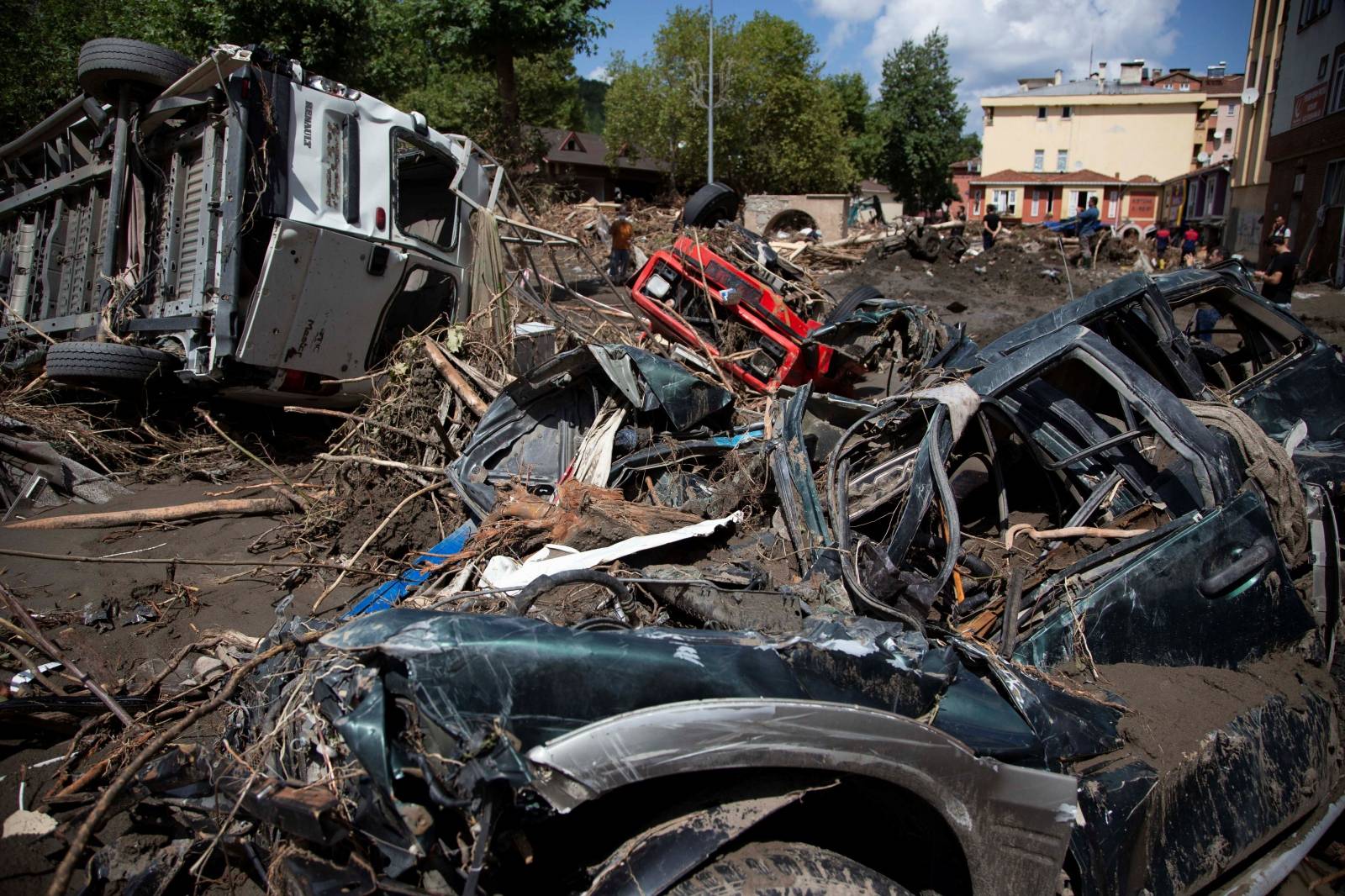 Heavy floods hit Turkey