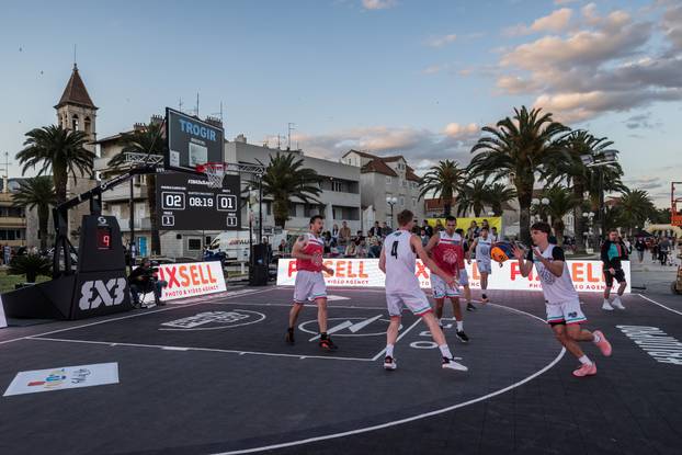 Trogir: 3X3 Košarkaški turnir na Trogirskoj Rivi