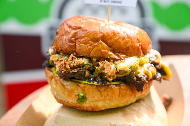 Zagreb: Burger fest na Trgu dr. Franje Tuđmana