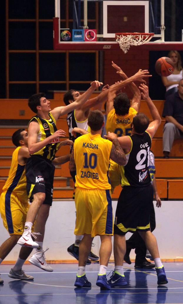 Zagreb: Prijateljska utakmica, KK Zageb CO - VS Fenerbahce Ulker