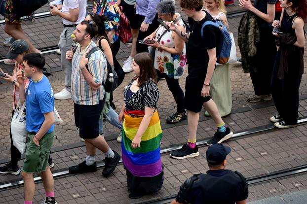 Zagreb: 25. Povorka ponosa LGBTIQ zajednice "Korak po korak, iskorak!"