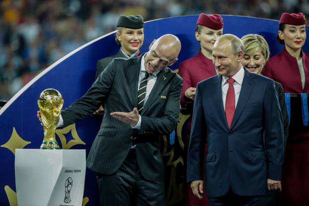 FranceVs Croatia in Moscow, Russia - 15 Jul 2018