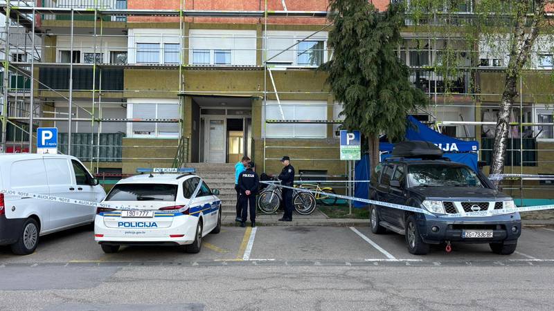 MJESTO UŽASA Ovdje se žena bacila sa zgrade. U stanu našli tijelo ubijene 17-godišnjakinje