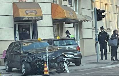 Sudar pred kafićom u Zagrebu, dva čovjeka su ozlijeđena