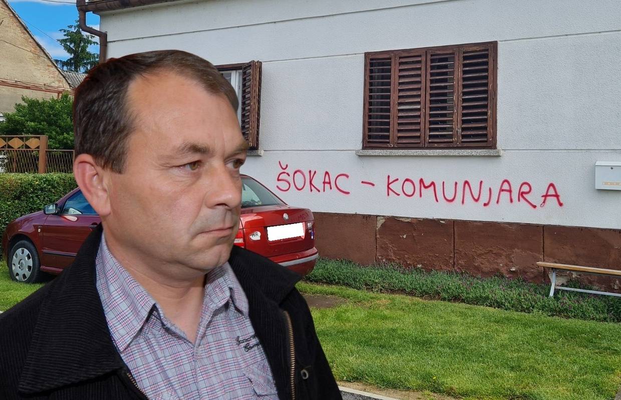 Skandal kod Slavonskog Broda: Načelniku probušili gume, a na kući napisali 'Šokac komunjara'
