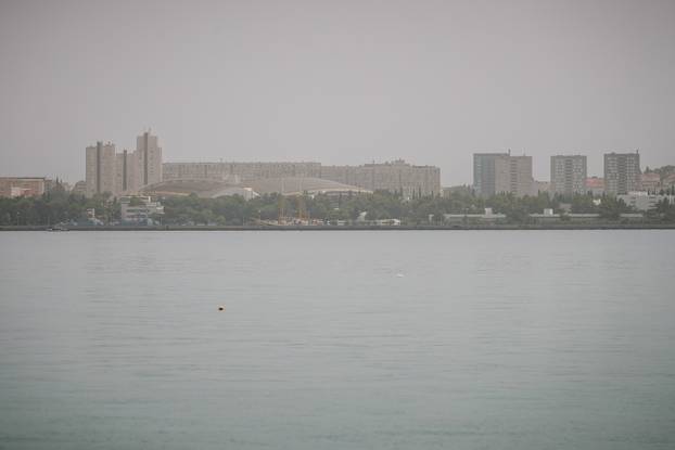 Saharski pijesak smanjuje vidljivost u Splitu