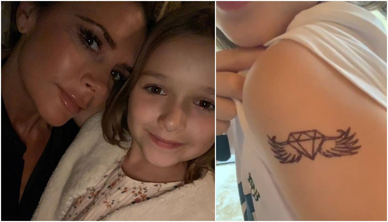 Kakva majka, takva kći: Harper Beckham ima prvu tetovažu...