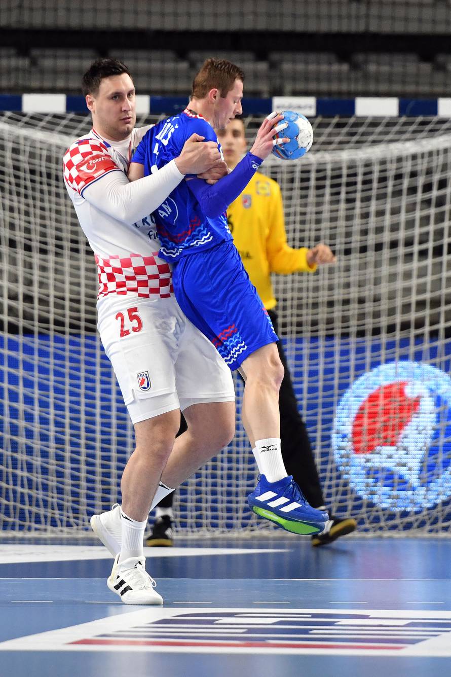 Varaždin: Hrvatska igra protiv Slovačke u EHF EURO Kupu
