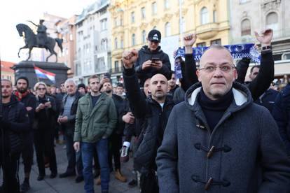 Prosvjed u Zagrebu podržali su i neki od političara: Došli su Bulj, Miletić, Grmoja, Raspudić...