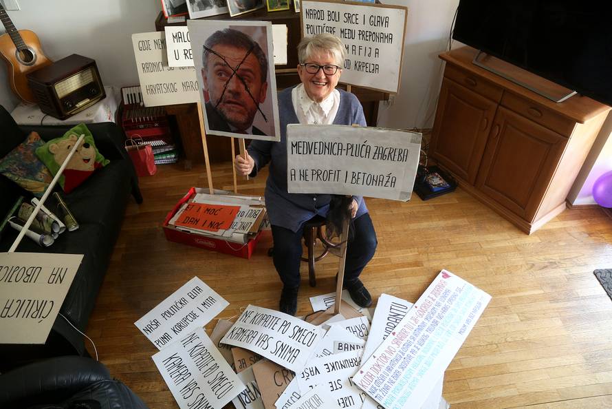 Teta Višnja: 'Purgerka sam i ne želim Bandića na čelu grada...'