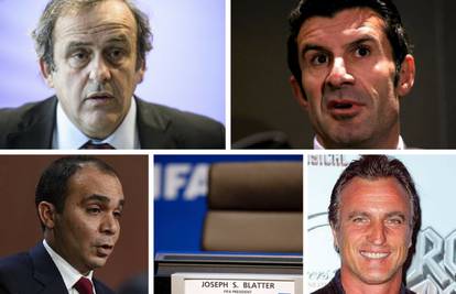 Tko umjesto Blattera? Platini, princ Ali, Ginola, Luis Figo...