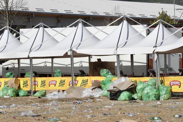 Jutro nakon koncerta Marka Perkovića Thompsona na sinjskom hipodromu