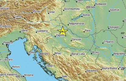 Potres od 3,5 Richtera zabilježili kod Kutine: 'Zastrašujuće je zvučalo. Osjetila se tutnjava'