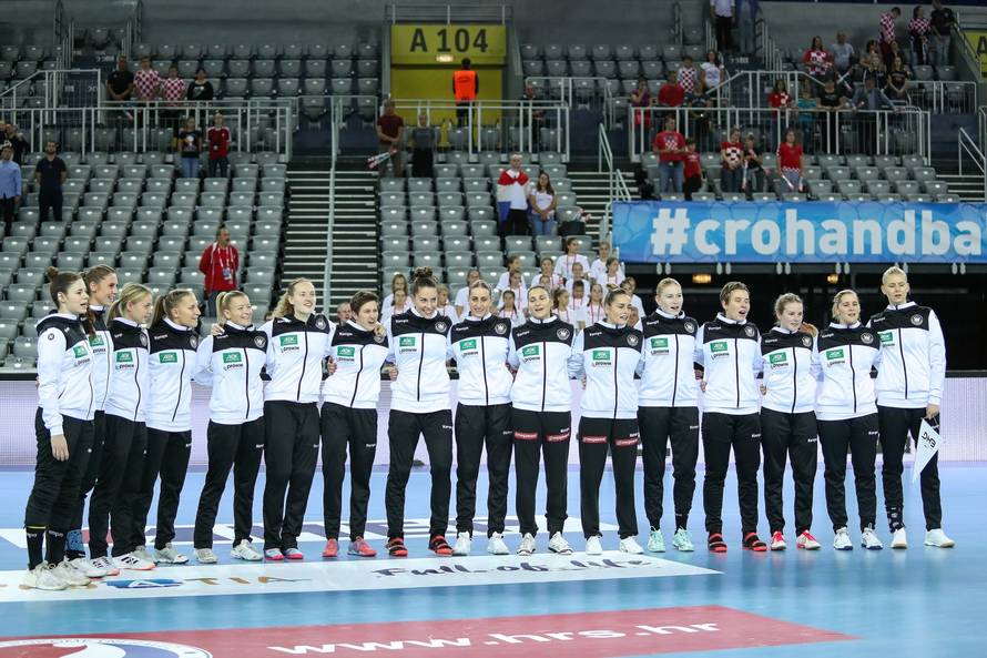 Hrvatske i njemaÄke reprezentativke odigrale prijateljsku utakmicu u Areni Zagreb