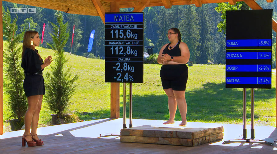 Dragica je u suzama napustila emisiju, a Toma kalkulirao na vaganju: 'Nisam pio vode baš'