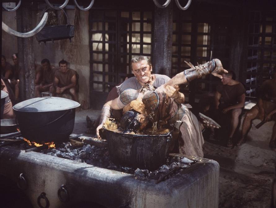 Spartak se do kraja borio za slobodu, a Kirk je prebacio stotu