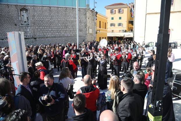 Šibenik: Svečani doček zlatnog izbornika, Ivice Tucka, njegovog pomoćnika Jure Marelje i Perice Bukića