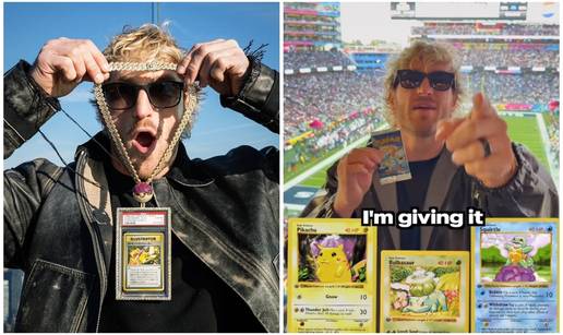 Logan Paul prodao rijetku Pok&eacute;mon kartu za 16,5 milijuna dolara! Zna se i tko je iske&scaron;irao