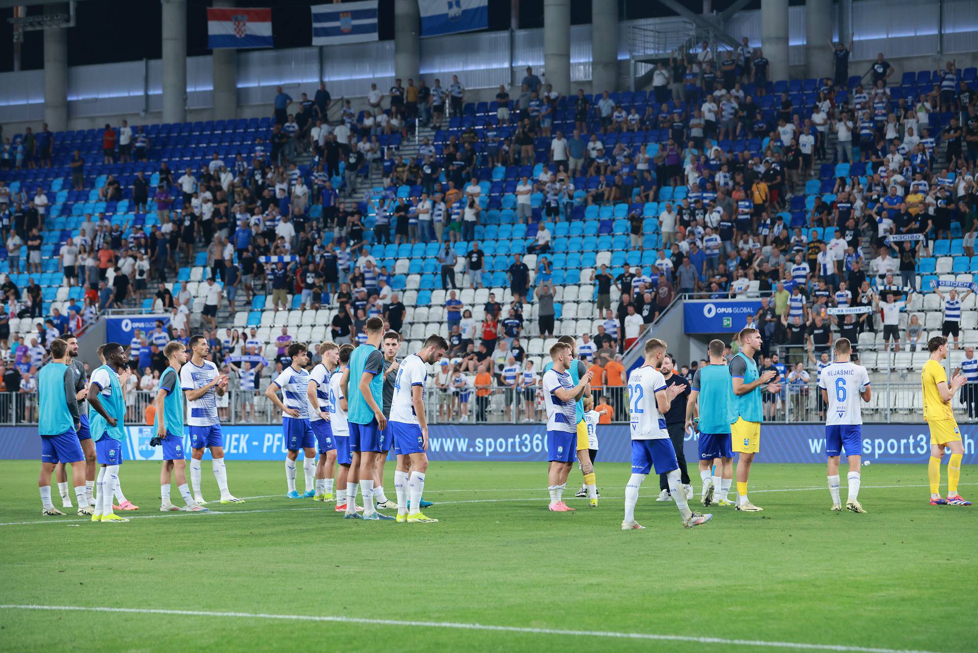 Osijek: Utakmica trećeg pretkola UEFA Konferencijske lige, NK Osijek - Zira FK