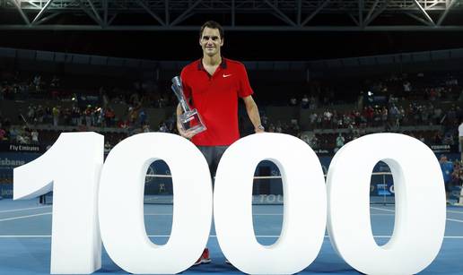 Gospodin 1000: Roger Federer slavio u Brisbaneu uz jubilej...