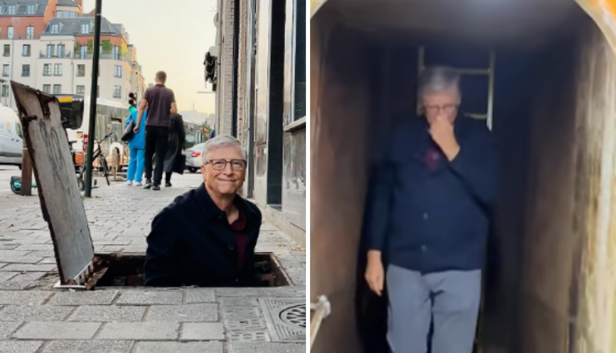 VIDEO Bill Gates proveo je dan u jednoj briselskoj kanalizaciji...