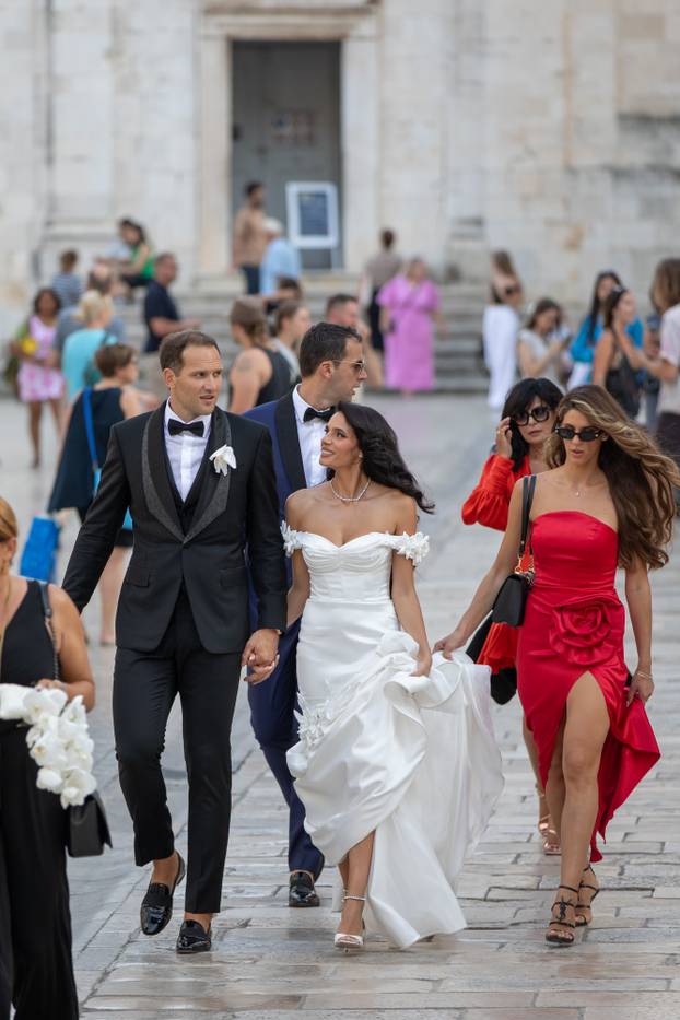 Zrinka Šahurić i Bojan Bogdanović vjenčali su se u Dubrovniku 