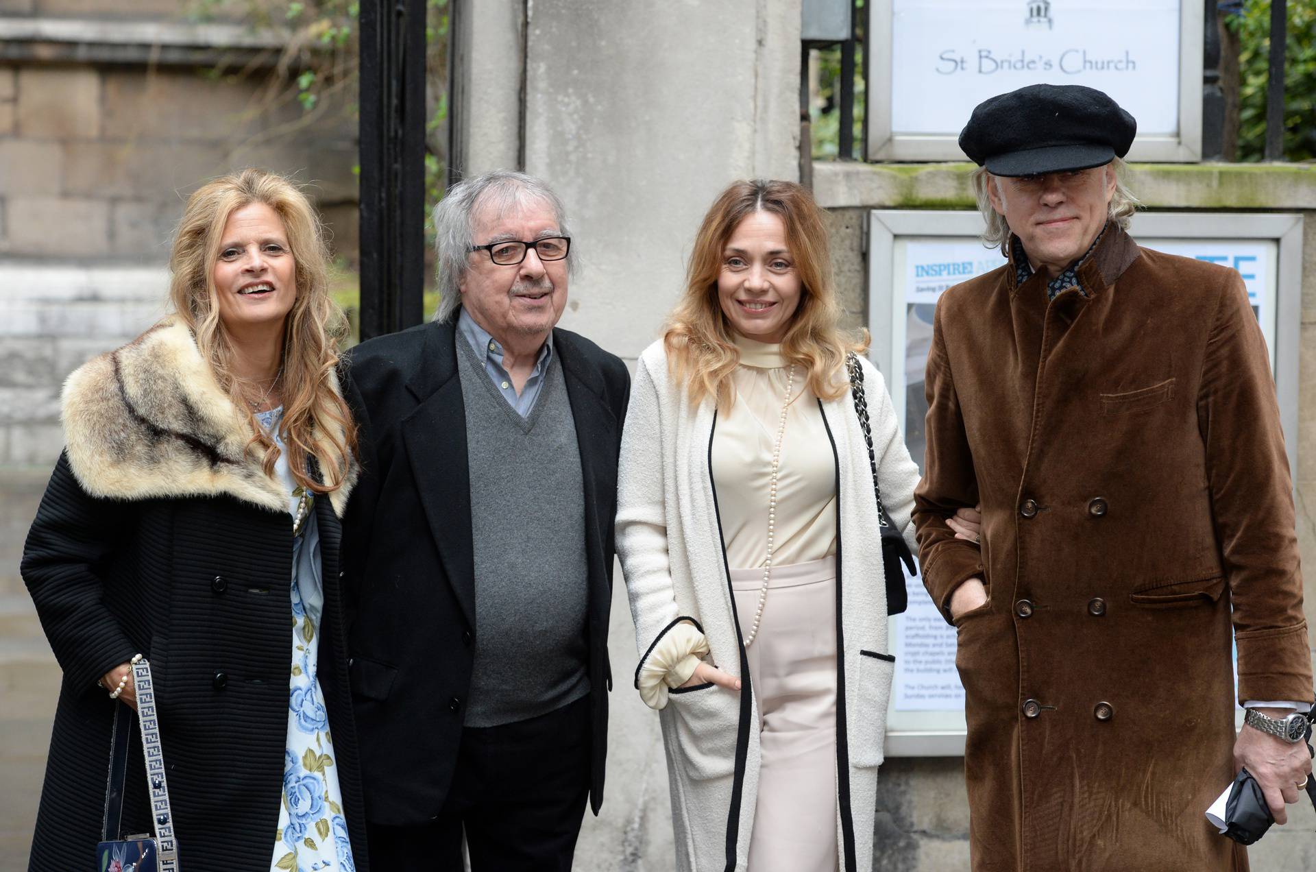 London: Rupert Murdoch i Jerry Hall vjen?ali se i u crkvi St Brides