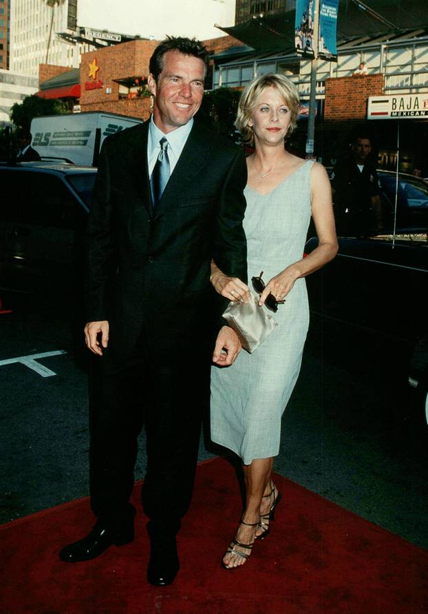 Meg Ryan and Dennis Quaid 002 ÉÉ.. Event in Hollywood Life - California, USA, Film Industry, Celebrities, Photography, Bestof, Arts Culture and Entertainment, Topix Celebrities fashion, Best of, Hollywood Life,  Red Carpet and backstage, movie celebrities