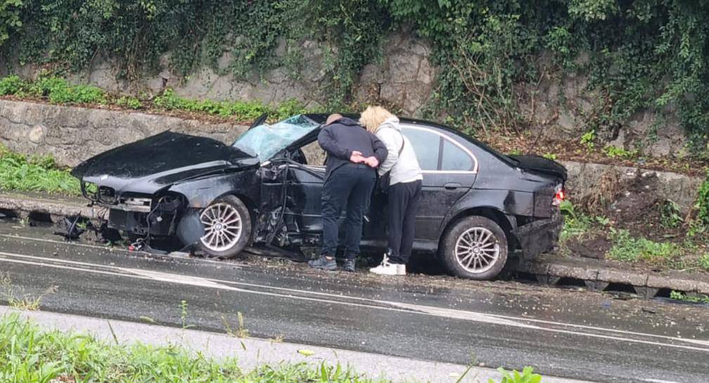 VIDEO Kiša, skliska cesta, BMW i zadnji pogon... Objavili detalje sudara na cesti prema Zaprešiću