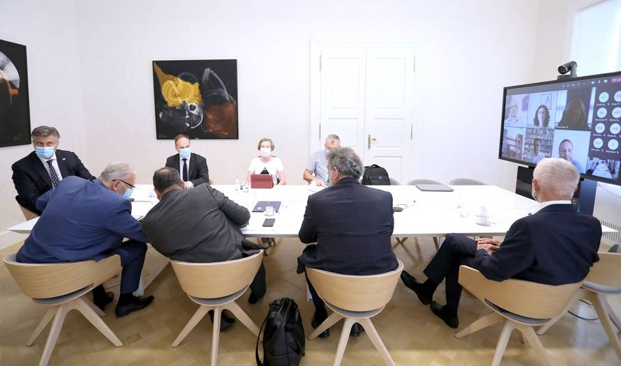 Zagreb: Sjednica Znanstvenog savjeta za borbu protiv koronavirusa