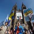 Rusi koji žive u Češkoj prosvjedovali protiv invazije svoje zemlje na Ukrajinu