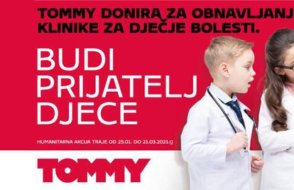 Završena Tommyjeva velika humanitarna akcija „Budi prijatelj djece“