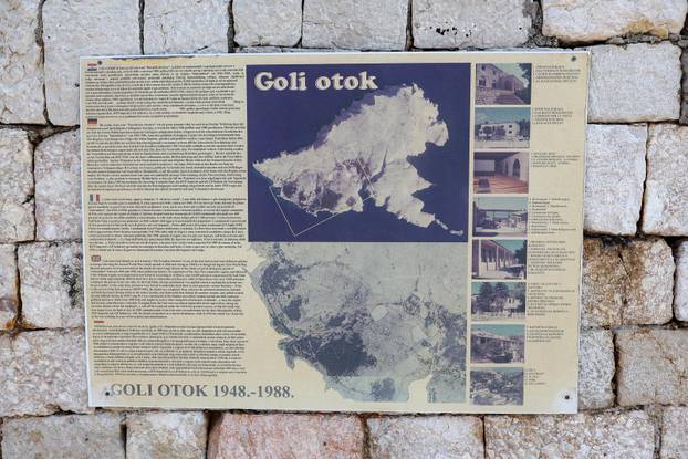 Goli otok je nekada bio zatvor za političke zatvorenike, koji je djelovao između 1949. i 1956.