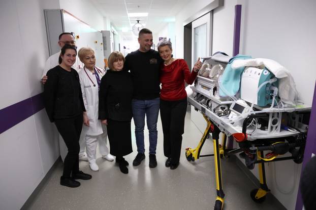 Zagreb: Udruga Palčići uručila donaciju bolnici Merkur u čast preminulom kolegi Sanjinu Španoviću