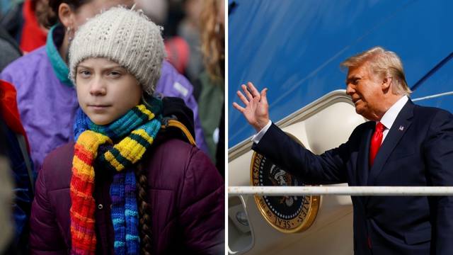 Greta Thunberg pozdravila je Trumpov odlazak: 'Čini se kao sretan starac. Lijepo za vidjeti'