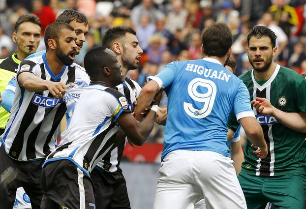 Football Soccer - Udinese v Napoli - Italian Serie A