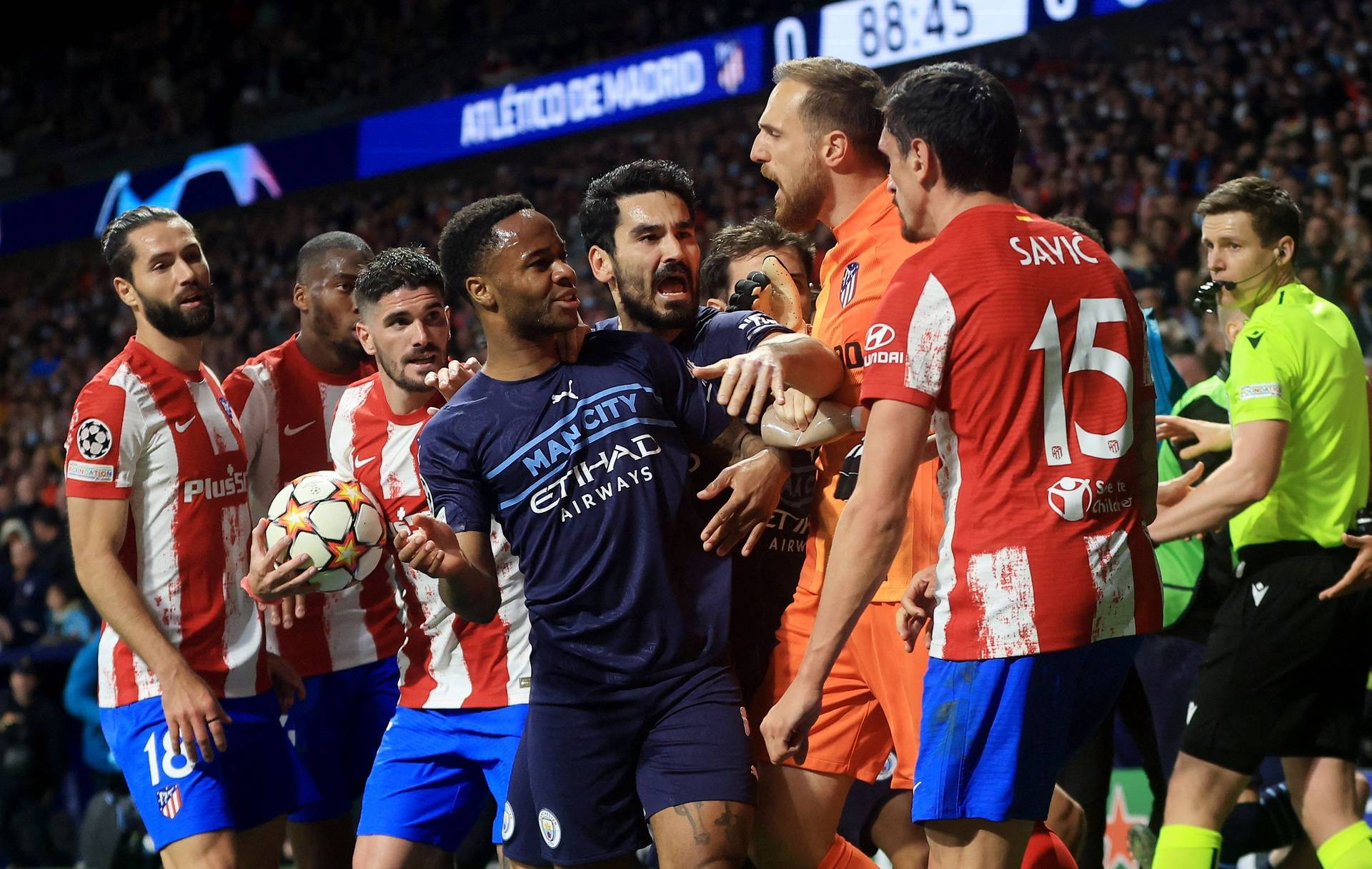 Champions League - Quarter Final - Second Leg - Atletico Madrid v Manchester City