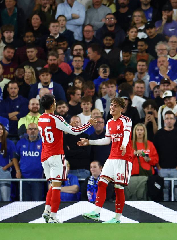 Carabao Cup - Third Round - Ipswich Town v Arsenal