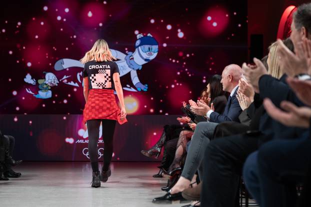 Zagreb: Na modnoj reviji predstavljena zimska olimpijska kolekcija za Zimske olimpijske igre
