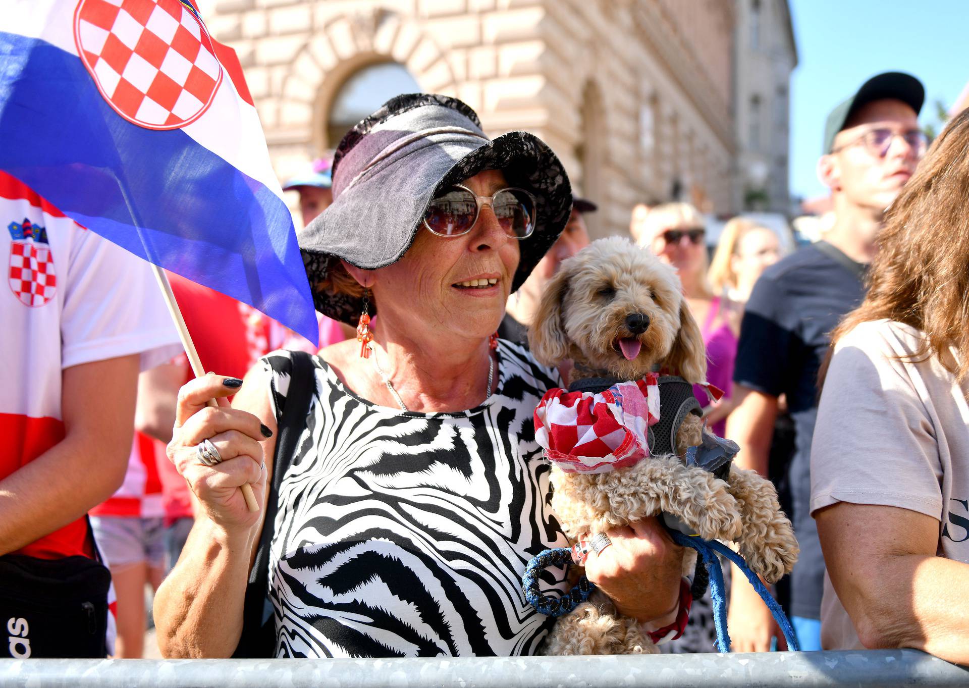 Zagreb: Doček hrvatskih olimpijaca na Trgu bana Jelačića