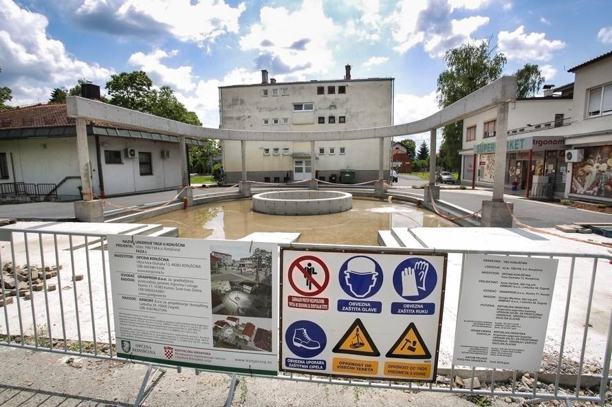 HDZ-ov načelnik novcem iz EU gradi fontanu u obliku slova 'U'