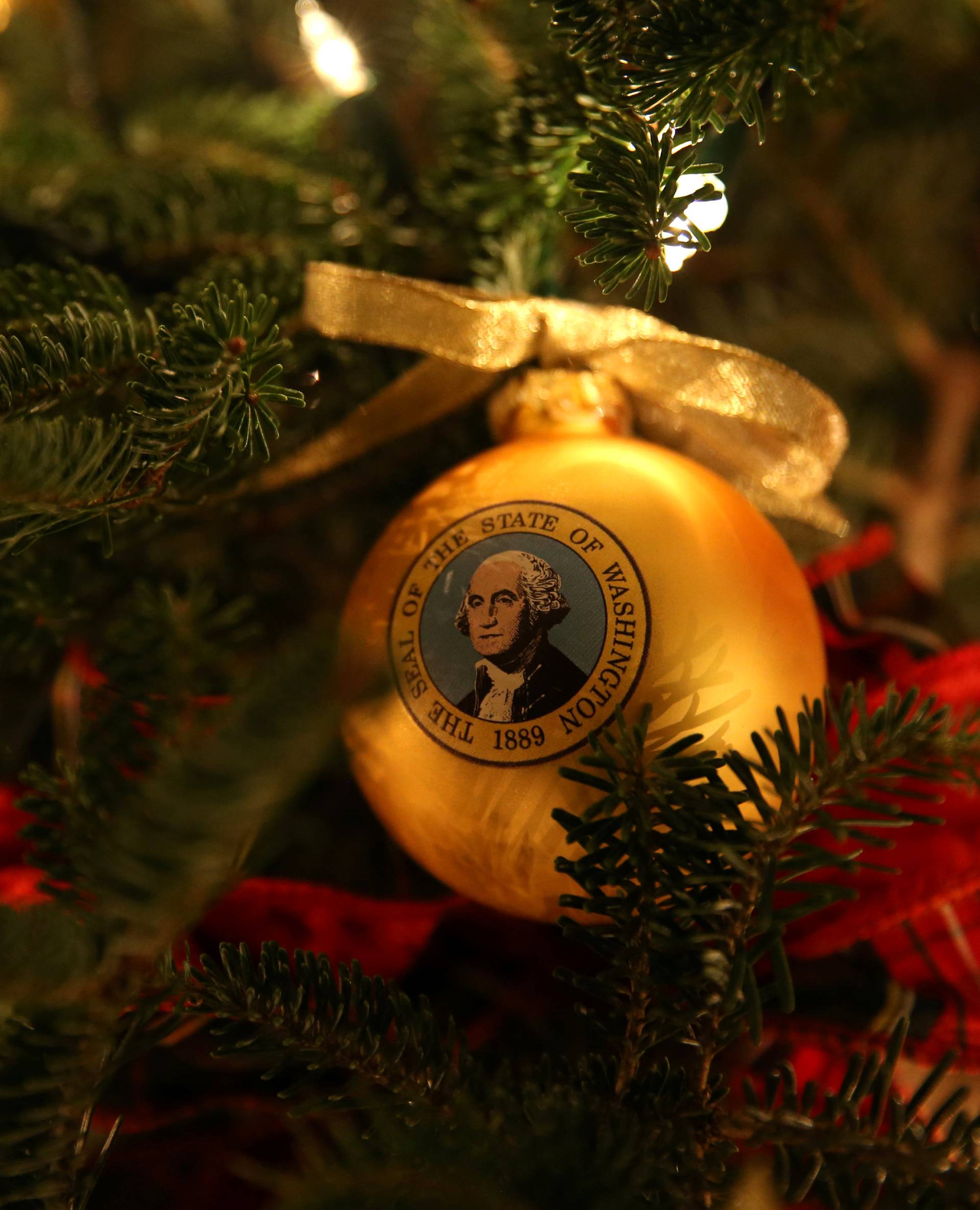 Christmas Press Preview at the White House in Washington