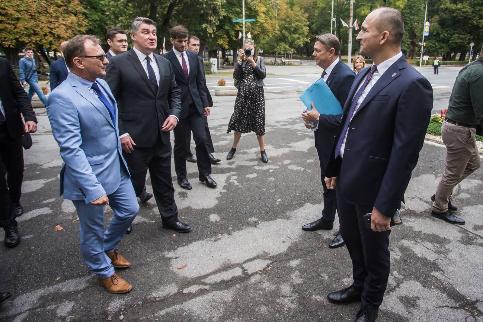 Predsjednik Milanović na svečanoj sjednici Gradskog vijeća Grada Donjeg Miholjca