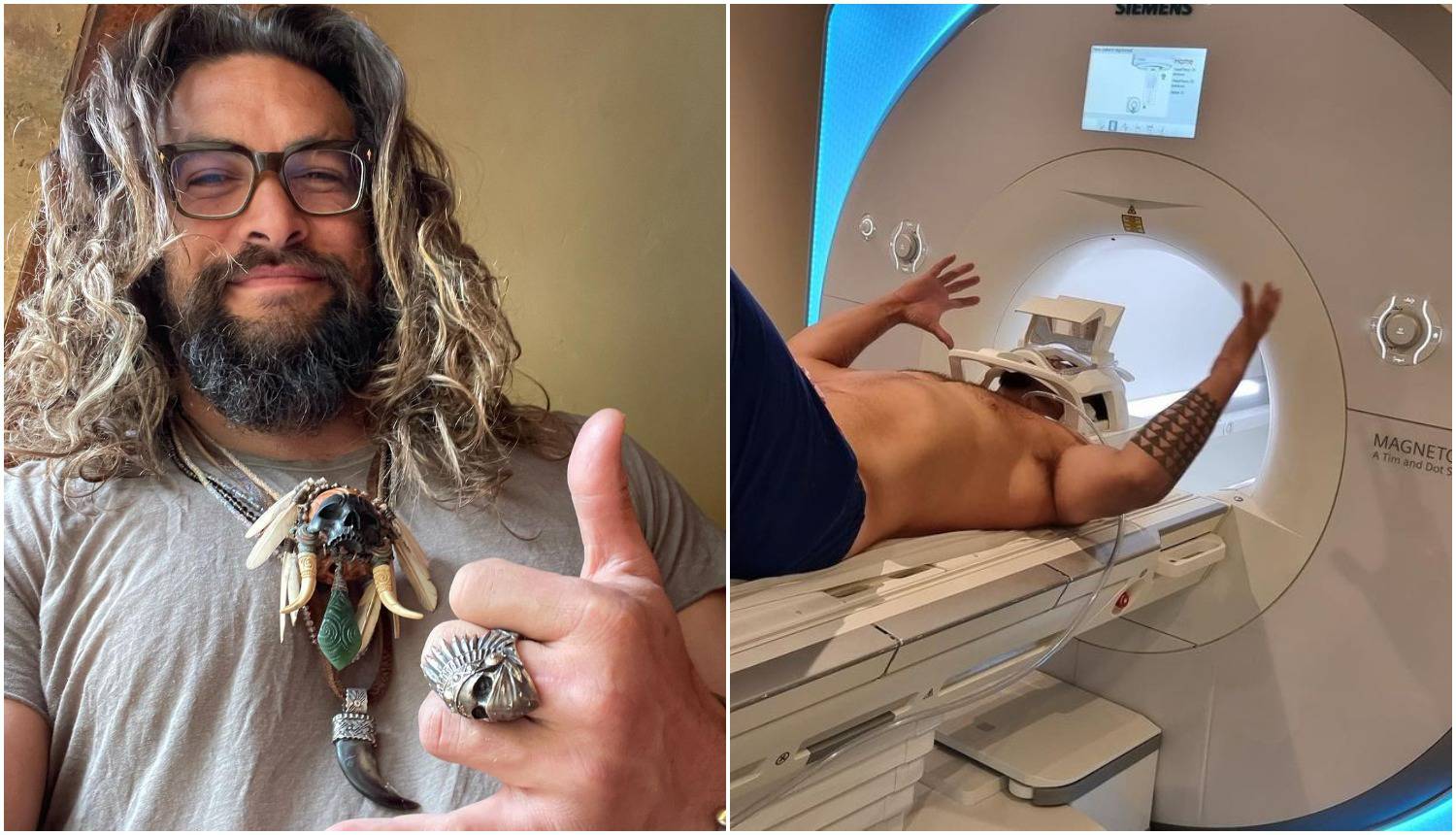 Momoa bio na magnetskoj rezonanciji, javio se iz bolnice: 'Zahvalan sam na svojoj obitelji i prijateljima'