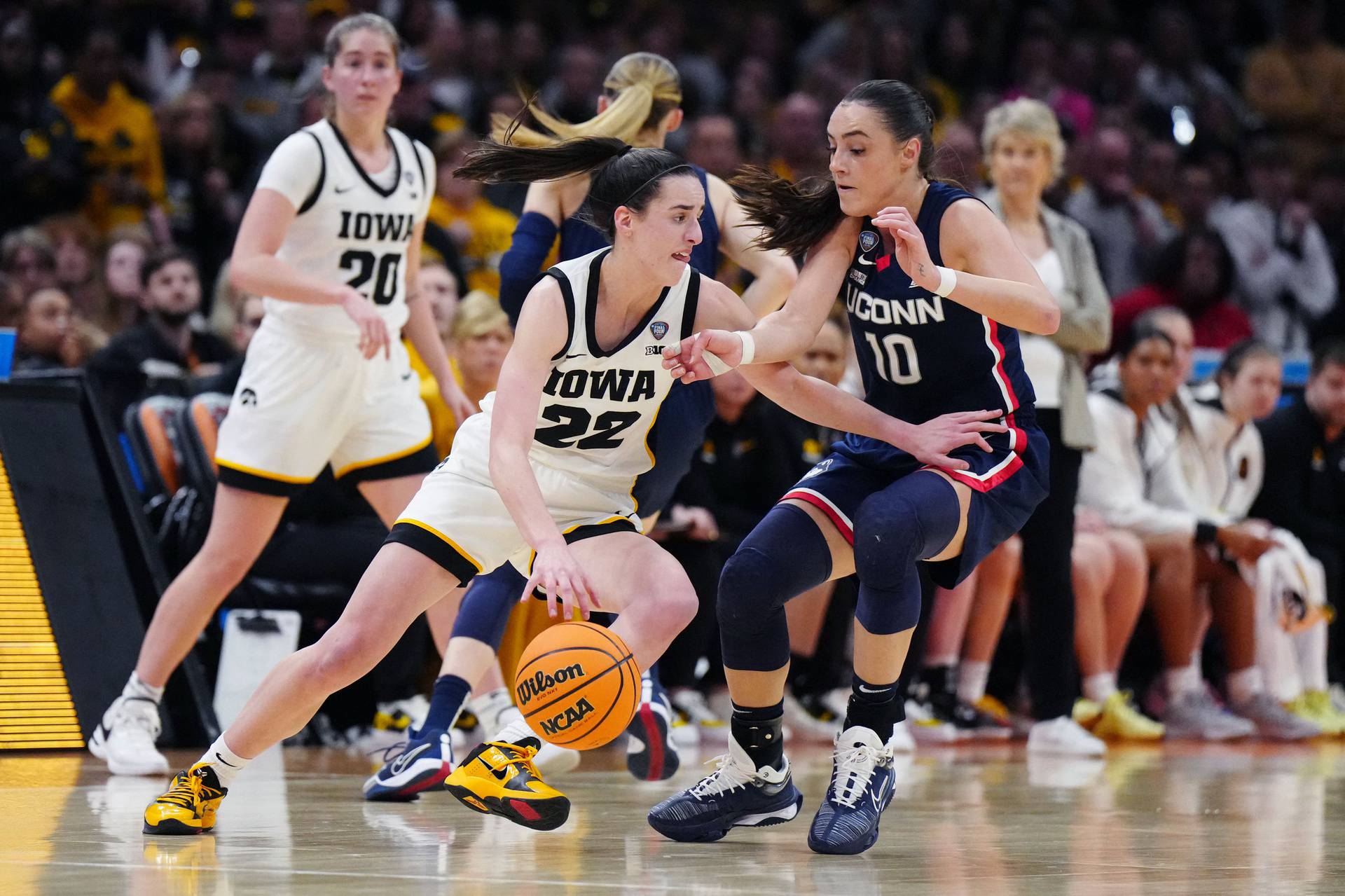 NCAA Womens Basketball: Final Four National Semifinal-Connecticut vs Iowa